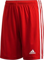 adidas - Squadra 21 Shorts Youth - Voetbalbroekje Kinderen - 128 - Rood