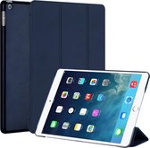 iPad 2019 10.2 inch Hard Tri-Fold Book Cover Donker blauw