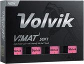 Volvik Vimat soft golfbal, dozijn rood, dames ballen