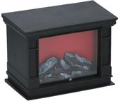 Grundig Decoratieve Haard Led 18X10X13 Cm Kunststof