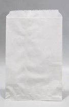 Eco Papieren Zakken Cellulose Wit 230x350mm - 100 st