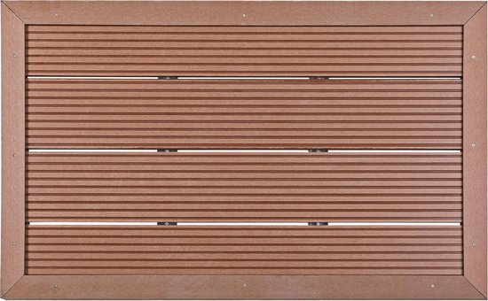 Casaria WPC Floor Element Solar Shower Anti slip 101x63x5.5cm to 300kg