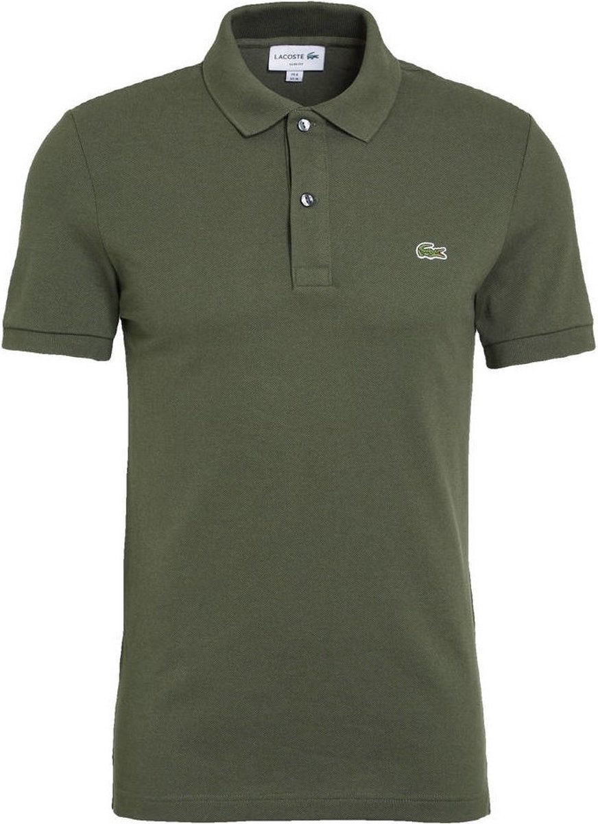Lacoste 1hp3 Heren S/s Polo 12 Polo’s & T-shirts Heren Polo shirt Groen