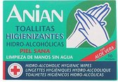 Anian Domi Toallitas Hidro-alcohólicas 70% Manos 10 U