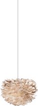Umage EOS hanglamp lichtbruin - Micro Ø 22 cm + Koordset wit