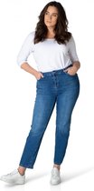 YESTA Quinna Broek - Mid Blue - maat 2(50)