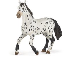 Papo wit met zwart Appaloosa Paard