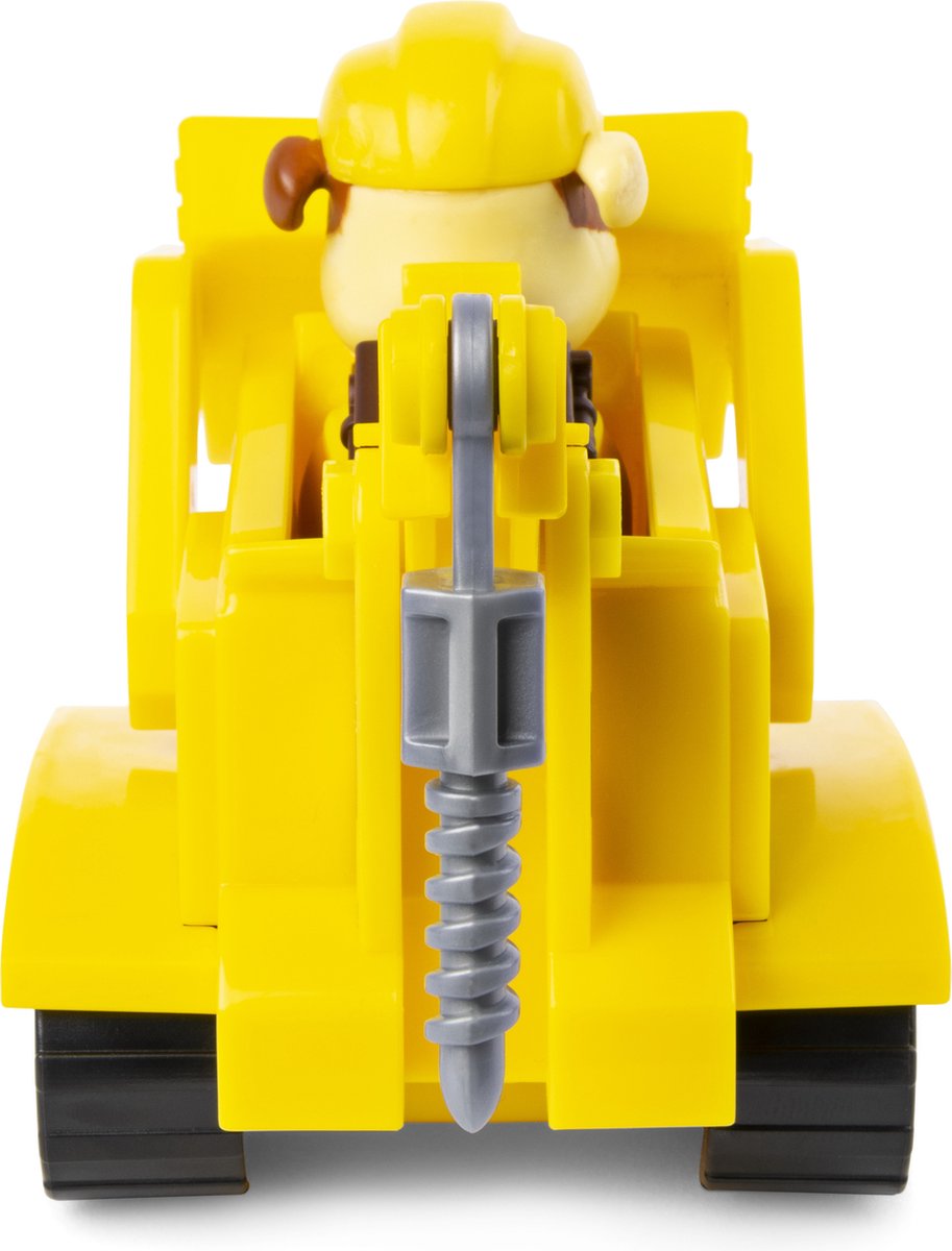 PAW Patrol - Rubble’s Bulldozer - speelgoedauto met speelfiguur - 68% gerecycled plastic - duurzaam speelgoed — afbeelding 16