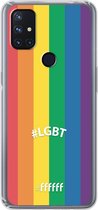6F hoesje - geschikt voor OnePlus Nord N10 5G -  Transparant TPU Case - #LGBT - #LGBT #ffffff