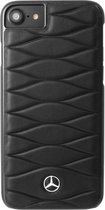 Mercedes-Benz Leather Back Case - Geschikt voor Apple iPhone 6/6S/7/8/SE 2020/SE 2022 (4.7") - Zwart