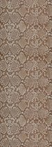 Origin fotobehang slangenprint bruin - 357243 - 1 x 2.79 m