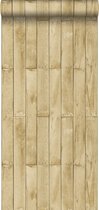 ESTAhome behang houtlook beige en bruin - 137744 - 53 cm x 10,05 m