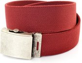 Riemen & Co Herenriem Elastisch 2030 - Rood - 85 cm