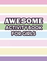 Awesome Activity Book For Girls