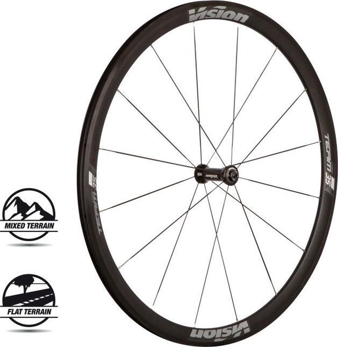 Vision Wielset Team 35 Comp SL Clincher Shimano