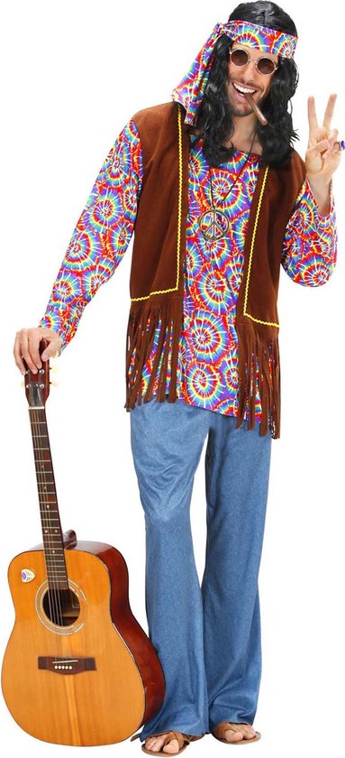 Flower Power Kleding Mannen Kleding Jaren 60 Hippie Flower Power