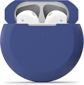 AirPods hoesjes van By Qubix - AirPods 1/2 hoesje siliconen shockprotect series - blauw