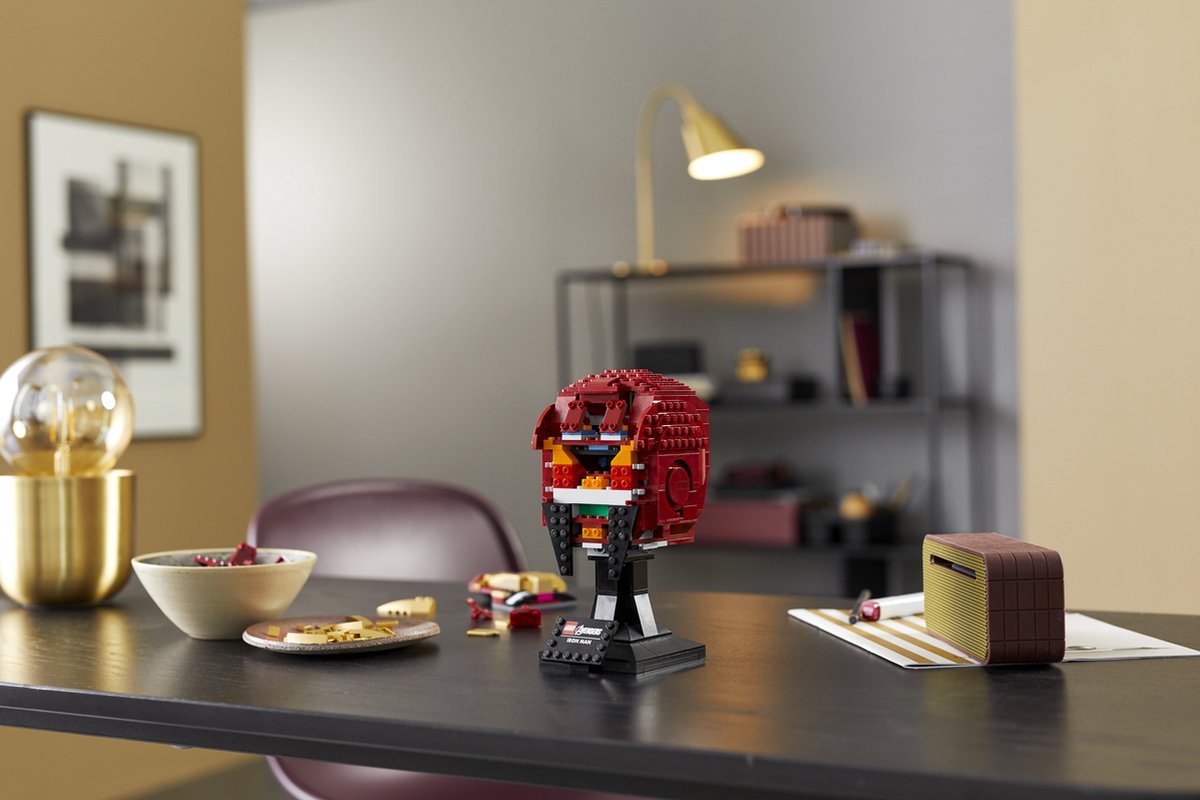 LEGO Marvel Avengers Iron Man helm 76165 — afbeelding 17