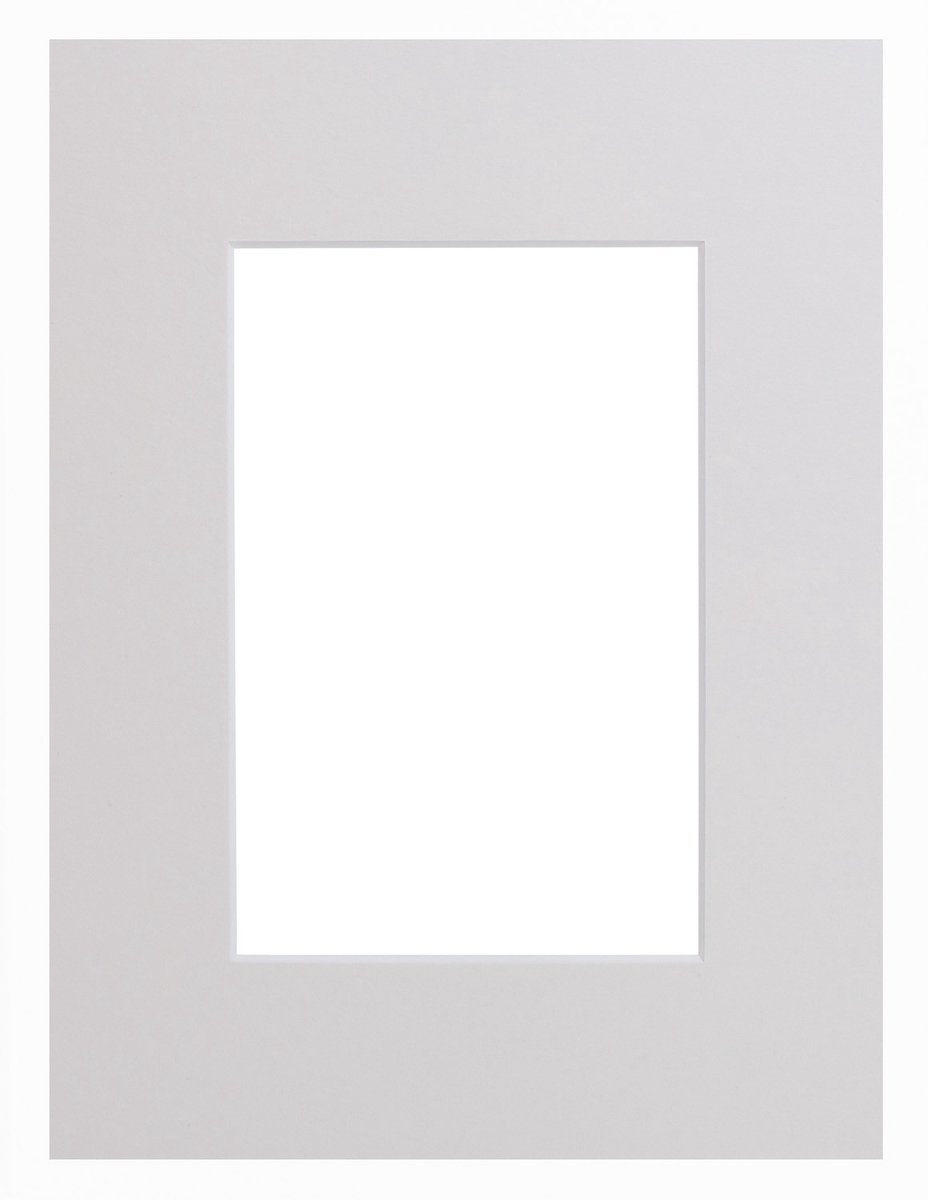 Passe-partouts 225 Zeer Wit 28x35cm met 19x24cm uitsnede (5 stuks)