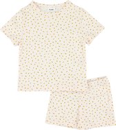 Trixie Pyjama Moonstone Kort Junior Katoen Ivoorwit Maat 128