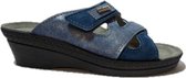 Rohde Slipper 1475 Blauw Zilver