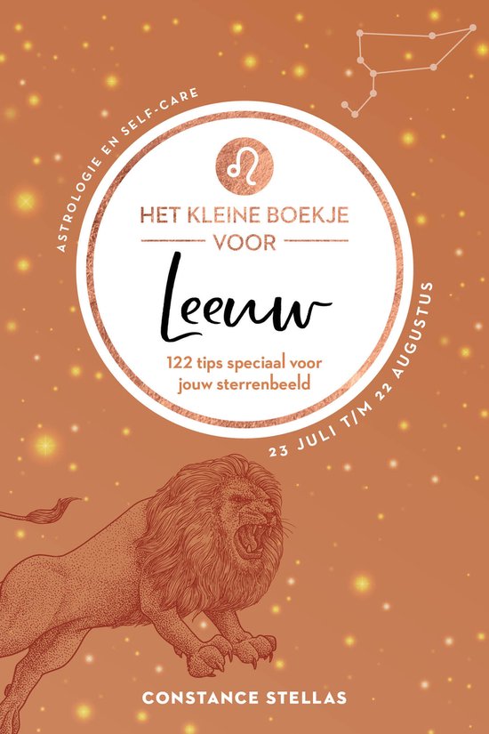 Astrologie en self-care - Het kleine boekje voor Leeuw - cover
