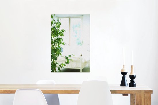 Toile végétale 2cm dans la maison