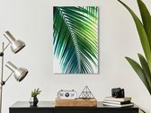 Doe-het-zelf op canvas schilderen - Green Plume-40x60