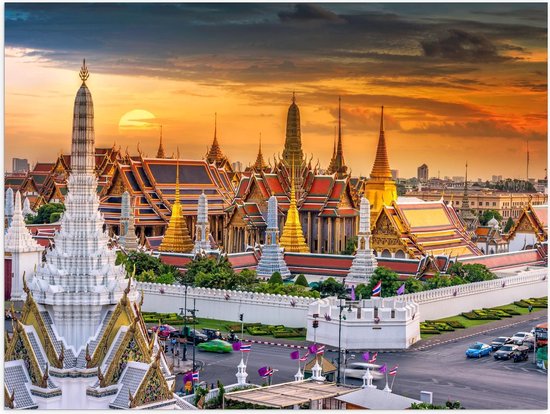 Poster – King of Thailand Palace - 40x30cm Foto op Posterpapier
