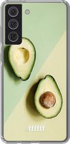 6F hoesje - geschikt voor Samsung Galaxy S21 FE -  Transparant TPU Case - Avocado Aficionado #ffffff