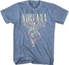 Nirvana - In Utero Heren T-shirt - XL - Blauw