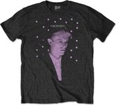 David Bowie - Dots Heren T-shirt - XL - Zwart