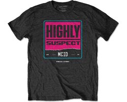 Highly Suspect - Press Start Heren T-shirt - M - Zwart