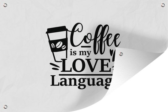 Citation Cafe Est Ma Langue D Amour Fond Blanc 1x80 Cm Bol Com Citation Cafe Est Ma Langue D Amour Fond Blanc 1x80 Cm Bol Com