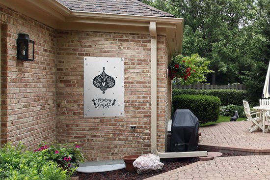 Illustration pour enfants d'une boule de Noël avec la citation Joyeux Noël 60x90 cm