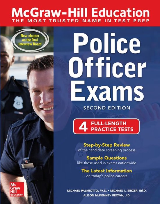 McGraw-Hill Education Police Officer Exams, Second Edition - cover