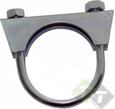 Uitlaatklem, Diameter 52, schroefdraad M8