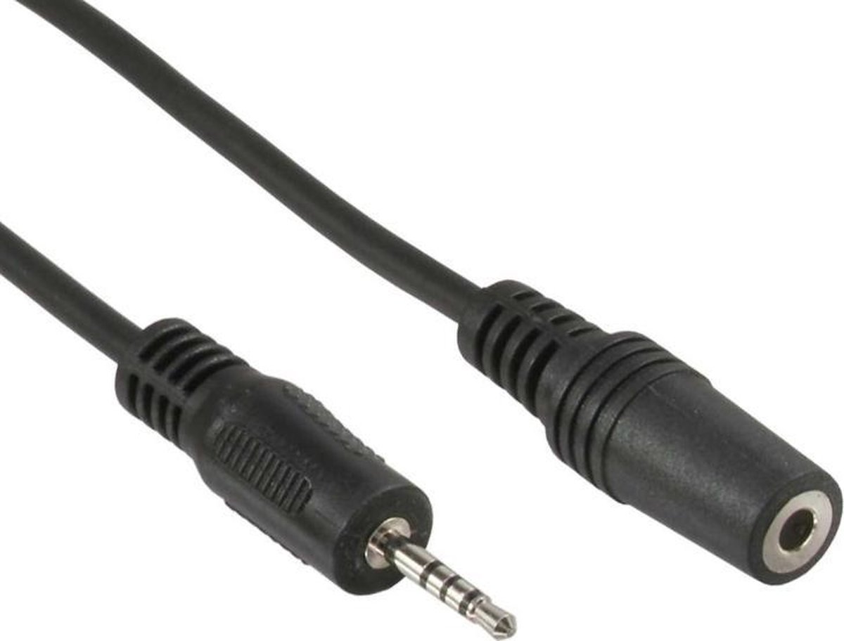 InLine 2,5mm Jack 4polig (m) 3,5mm Jack 4polig (v) kabel 2 meter