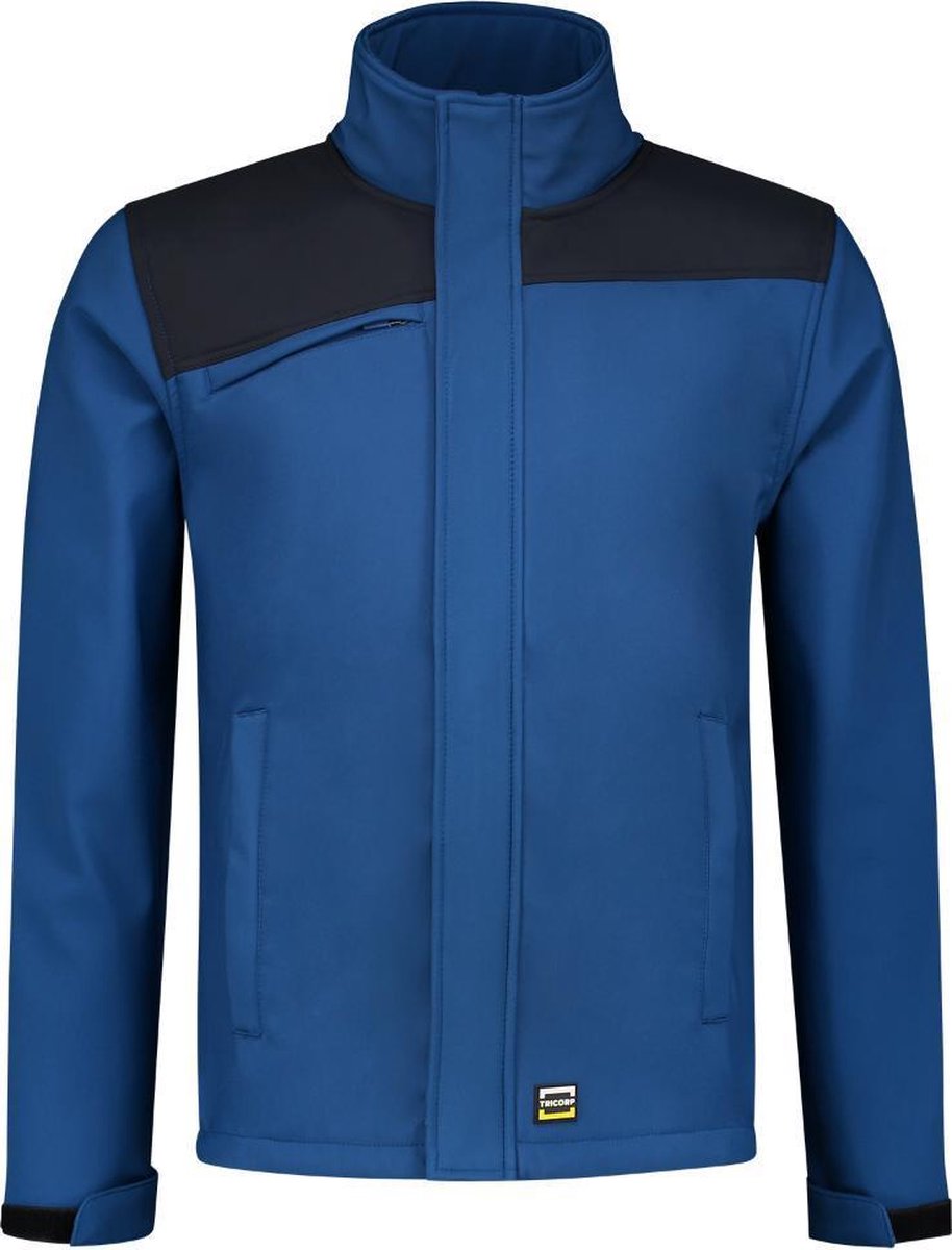 Tricorp Softshell Bicolor Naden 402021 - Mannen - Kobaltblauw/Navy - M