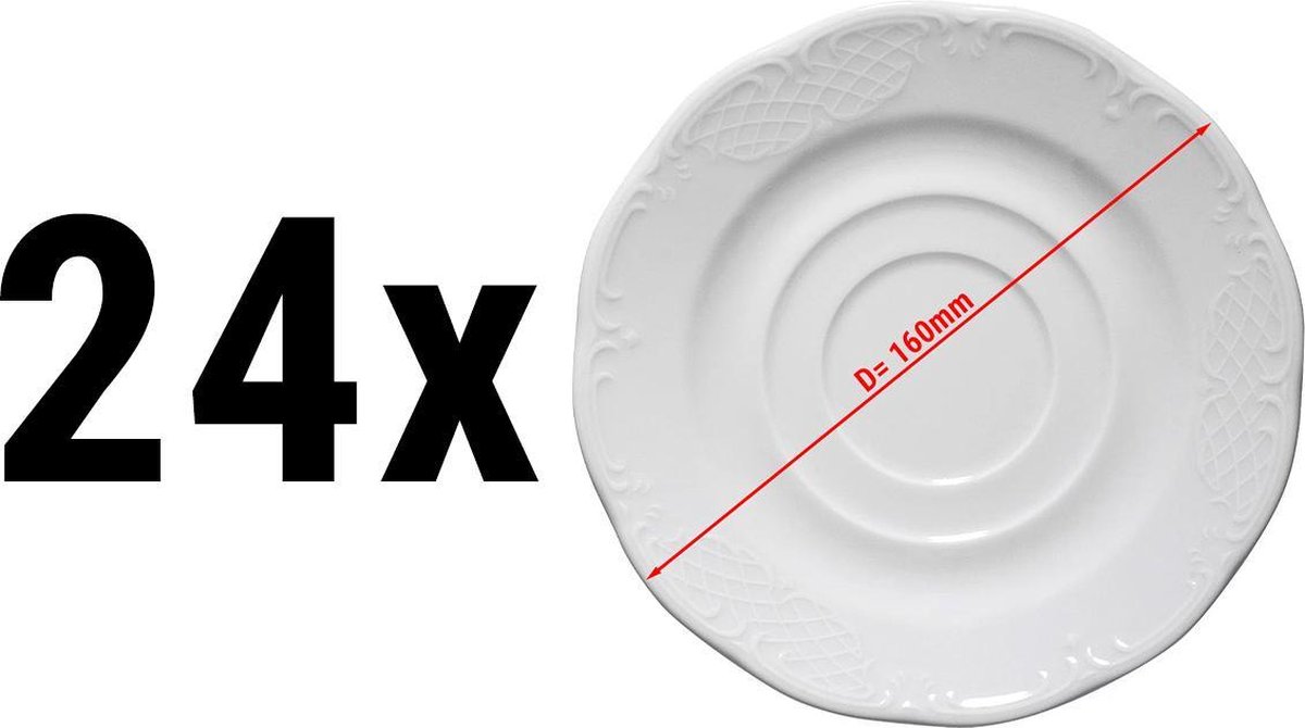 (24 stuks) CLASICO - Soepschotel - Ø 16 cm | GGM Gastro