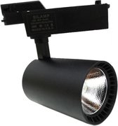 LED Railspot 30W 80 ° SMD Eenfase ZWART - - Blanc Froid 6000k - 8000k