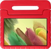 Samsung Galaxy Tab A7 Lite 2021 Hoes - Kindvriendelijke Samsung Galaxy Tab A7 Lite 2021 Rood Kids Case - Tab A7 Lite Cover Rood
