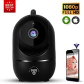 HD Wifi Babyfoon met Camera – Bewakingscamera – NL iOS/Android App – Zwart