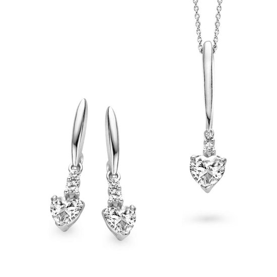 Orphelia SET-5136 - Ketting(en) met oorbel(len) - Zilver 925