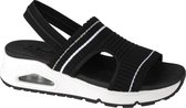 Skechers Uno Coolio 119050-BKW, Vrouwen, Zwart, sandalen, maat: 41 EU