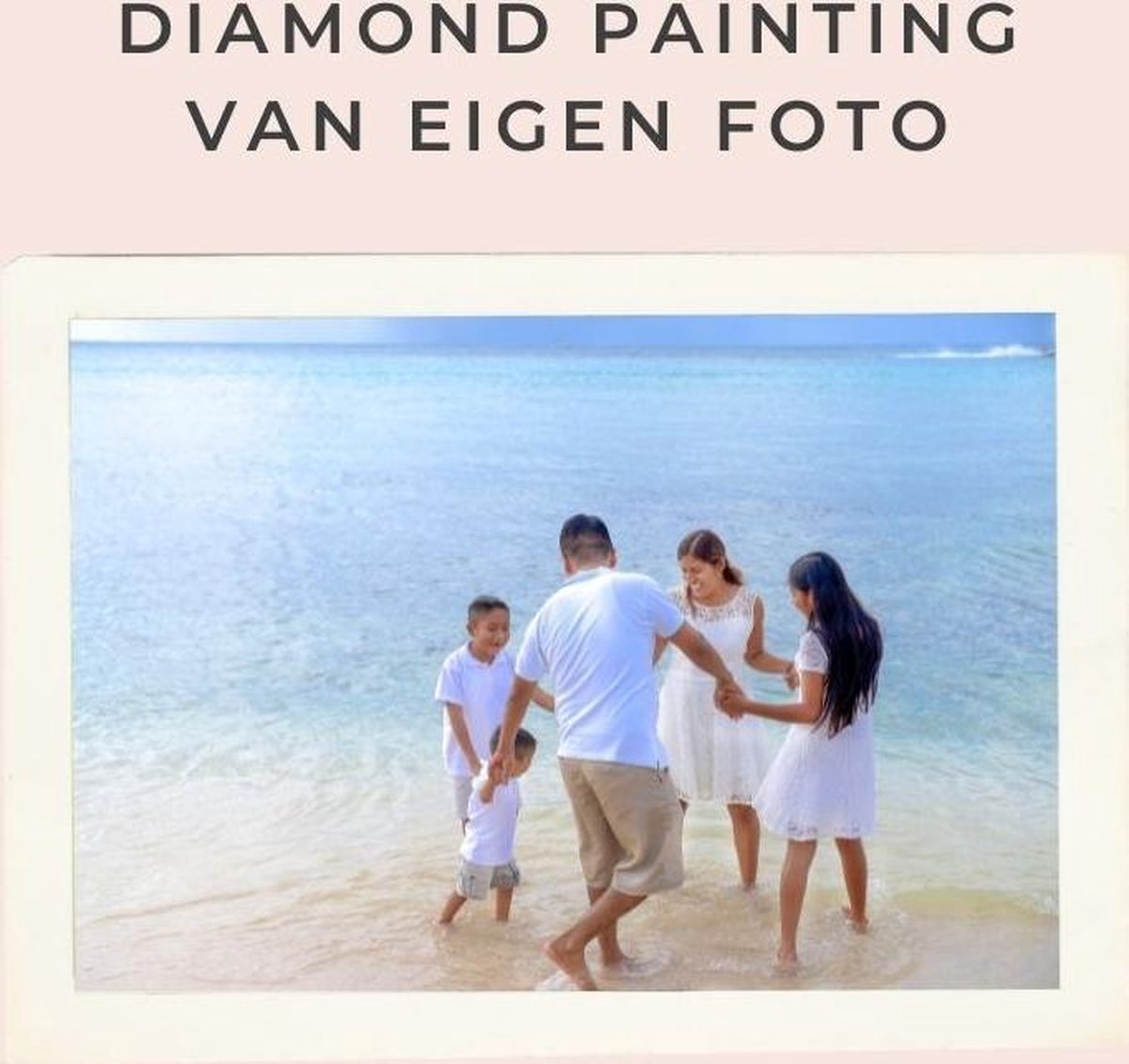 Diamond painting eigen foto - Geproduceerd in Nederland - 20 x 30 cm - dibond materiaal - vierkante steentjes - Binnen 2-3 werkdagen in huis