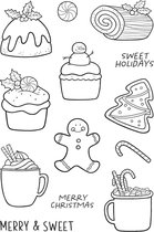 Holiday Sweets Clear Stamps (JD084) (DISCONTINUED)