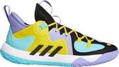 adidas Harden Stepback 2 - Sportschoenen - lichtblauw/geel - maat 46 2/3