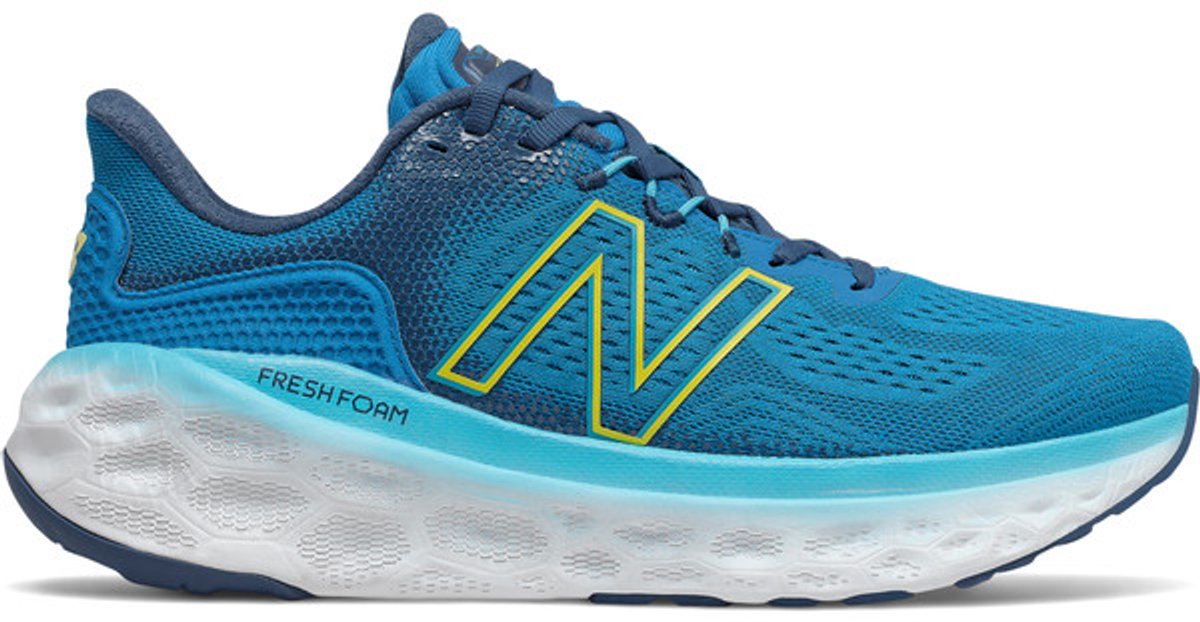 New Balance More v3 Heren Blauw