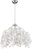 Reality Hanglamp Leavy 150 Cm Staal Chroom/Wit
